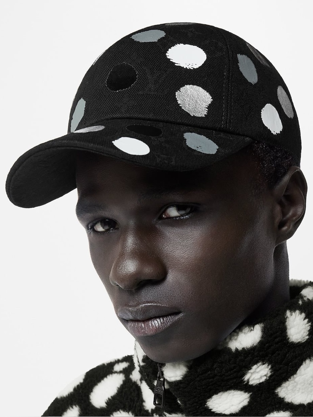 LV x YK Painted Dots Cap